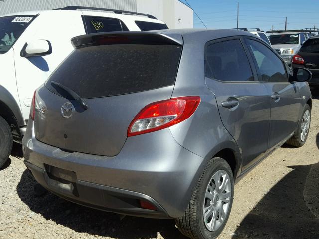 JM1DE1KZ0E0187736 - 2014 MAZDA MAZDA2 SPO SILVER photo 4