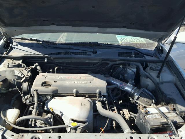 4T1BE32K82U070931 - 2002 TOYOTA CAMRY LE ვერცხლისფერი ფოტო 7