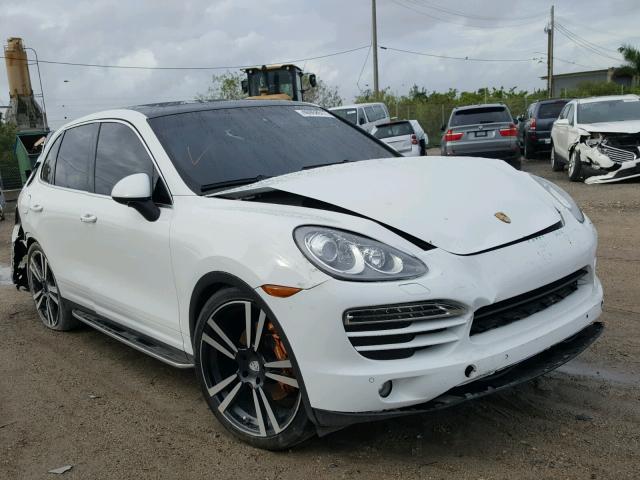 WP1AA2A2XDLA02774 - 2013 PORSCHE CAYENNE WHITE photo 1