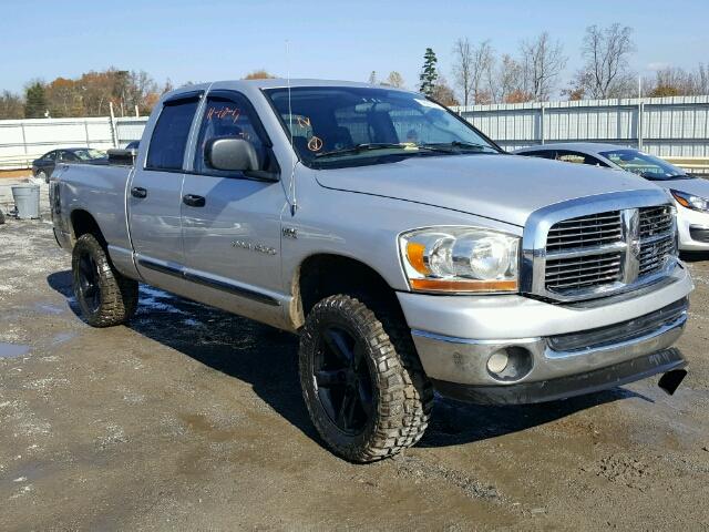 1D7HU18236J140412 - 2006 DODGE RAM 1500 S SILVER photo 1