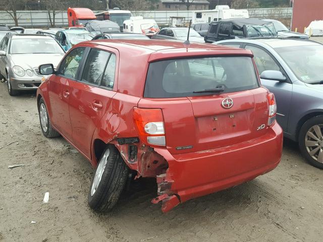 JTKKU4B40A1007376 - 2010 TOYOTA SCION XD RED photo 3