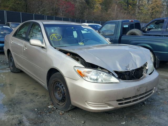4T1BE32K92U534468 - 2002 TOYOTA CAMRY LE ბეჟი ფოტო 1