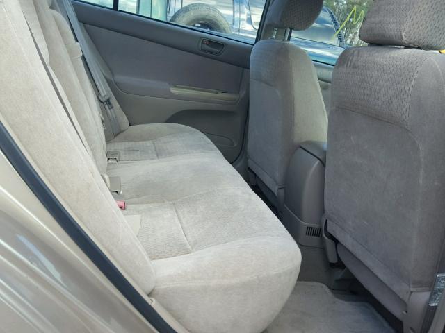 4T1BE32K92U534468 - 2002 TOYOTA CAMRY LE ბეჟი ფოტო 6
