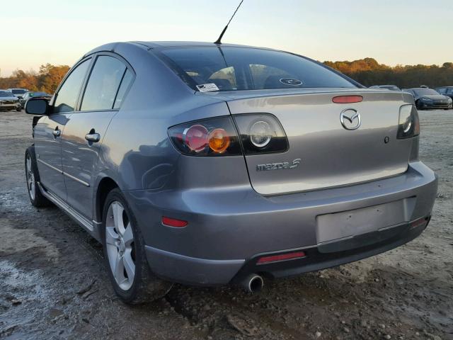 JM1BK323051233213 - 2005 MAZDA 3 S GRAY photo 3