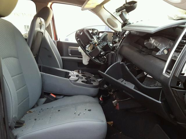 1C6RR7GT1GS270835 - 2016 RAM 1500 SLT წითელი ფოტო 5