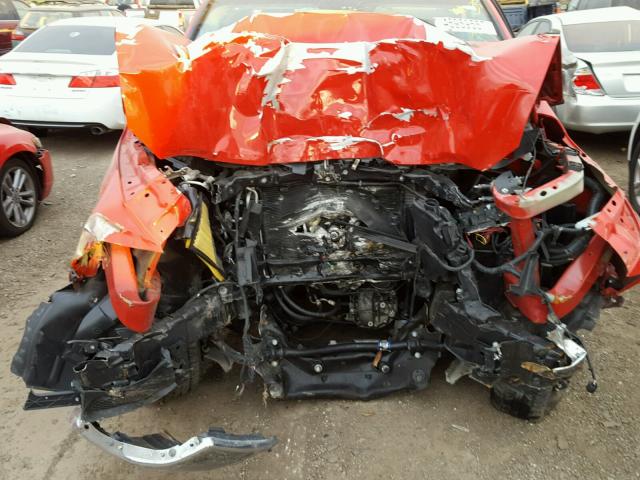 1C6RR7GT1GS270835 - 2016 RAM 1500 SLT წითელი ფოტო 7