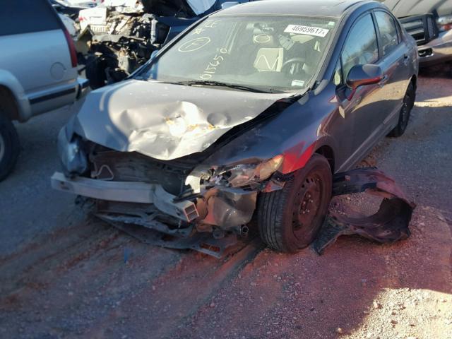19XFA16849E015650 - 2009 HONDA CIVIC EX 灰色 照片 2