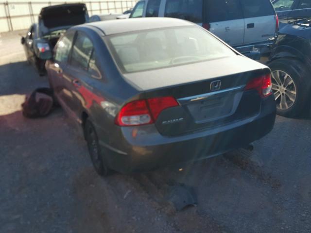 19XFA16849E015650 - 2009 HONDA CIVIC EX 灰色 照片 3