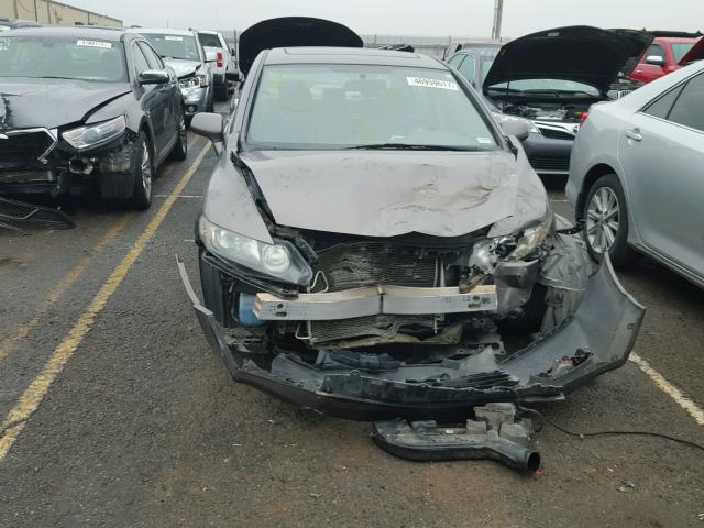 19XFA16849E015650 - 2009 HONDA CIVIC EX 灰色 照片 9