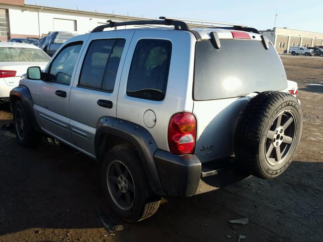 1J4GL48K93W693410 - 2003 JEEP LIBERTY SP SILVER photo 3