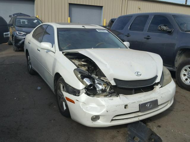 JTHBA30G555074897 - 2005 LEXUS ES 330 WHITE photo 1