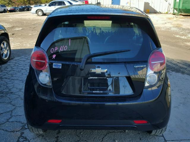 KL8CD6S9XEC544827 - 2014 CHEVROLET SPARK 1LT BLACK photo 9