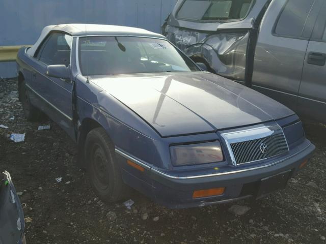 1C3XU4533NF265274 - 1992 CHRYSLER LEBARON 蓝色 照片 1