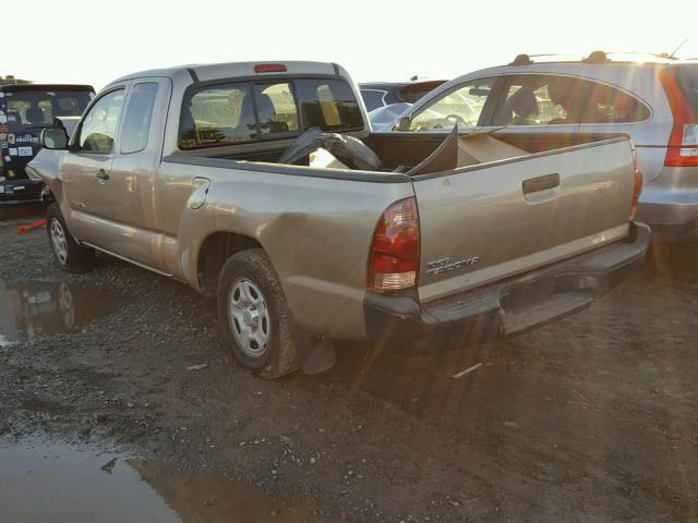 5TETX22N45Z042465 - 2005 TOYOTA TACOMA ACC TAN photo 3