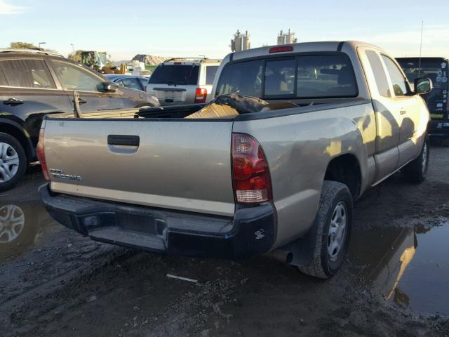 5TETX22N45Z042465 - 2005 TOYOTA TACOMA ACC TAN photo 4