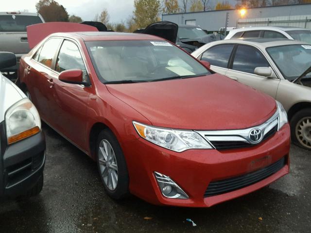 4T4BF1FK3ER357776 - 2014 TOYOTA CAMRY L RED photo 1