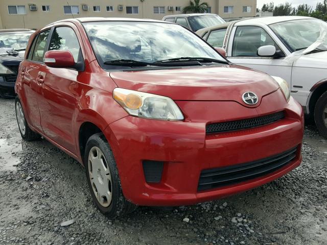 JTKKU4B45AJ057268 - 2010 TOYOTA SCION XD RED photo 1