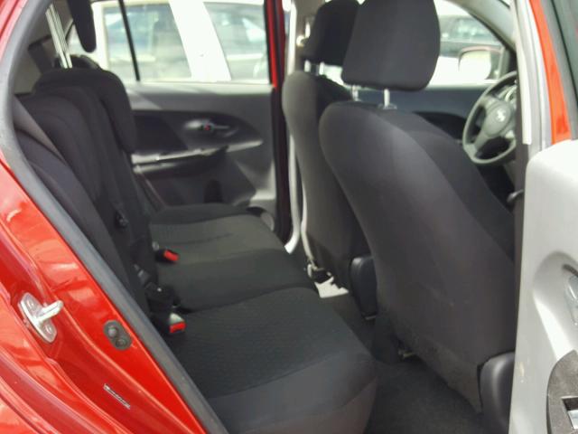 JTKKU4B45AJ057268 - 2010 TOYOTA SCION XD RED photo 6