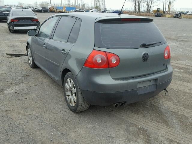 WVWCR71K67W132912 - 2007 VOLKSWAGEN RABBIT GRAY photo 3