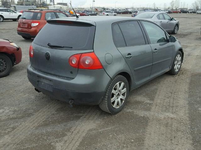 WVWCR71K67W132912 - 2007 VOLKSWAGEN RABBIT GRAY photo 4