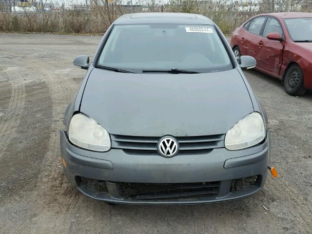 WVWCR71K67W132912 - 2007 VOLKSWAGEN RABBIT GRAY photo 9