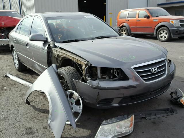 5NPET4AC7AH592353 - 2010 HYUNDAI SONATA GLS GRAY photo 1