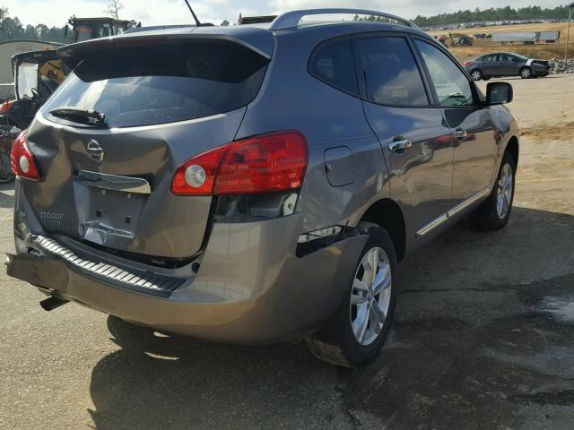 JN8AS5MT5FW661503 - 2015 NISSAN ROGUE SELE GRAY photo 4