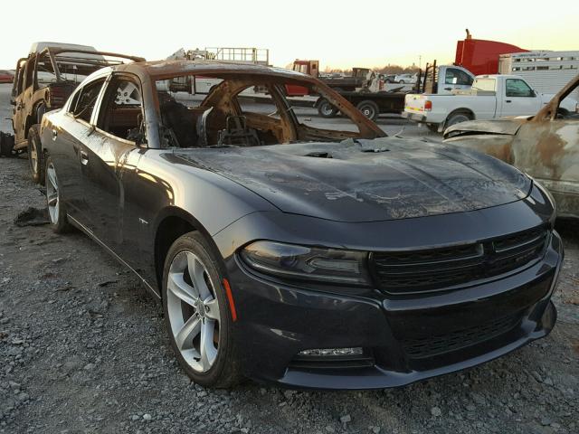 2C3CDXCT5GH210457 - 2016 DODGE CHARGER R/ BURN photo 1