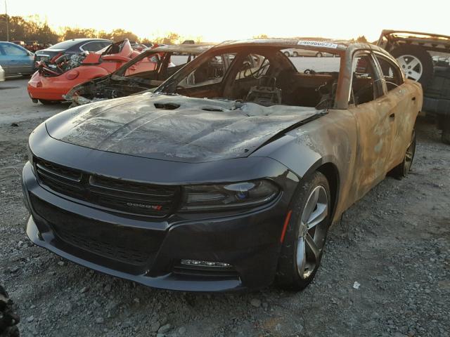 2C3CDXCT5GH210457 - 2016 DODGE CHARGER R/ BURN photo 2