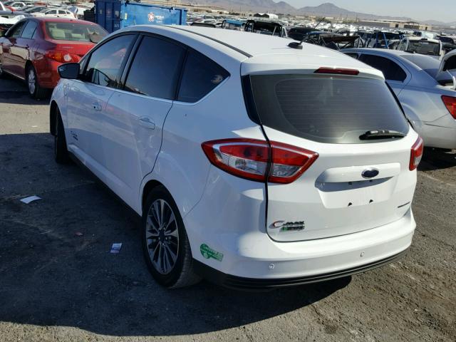 1FADP5FU8HL102800 - 2017 FORD C-MAX TITA WHITE photo 3