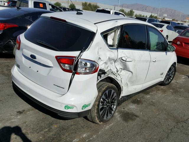 1FADP5FU8HL102800 - 2017 FORD C-MAX TITA WHITE photo 4