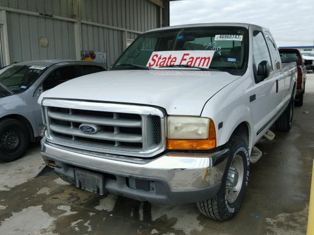 1FTNX20L0XED58171 - 1999 FORD F250 SUPER WHITE photo 2