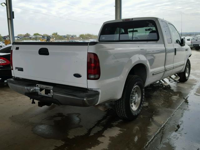 1FTNX20L0XED58171 - 1999 FORD F250 SUPER WHITE photo 4