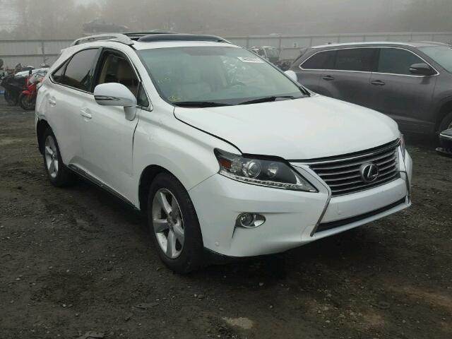 2T2BK1BA1FC274347 - 2015 LEXUS RX WHITE photo 1