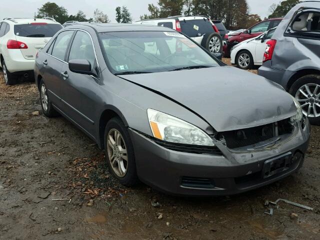 1HGCM567X7A130053 - 2007 HONDA ACCORD EX TAN photo 1