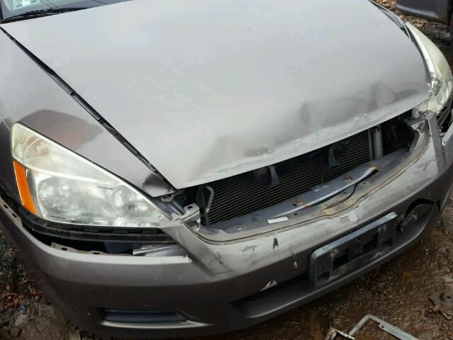 1HGCM567X7A130053 - 2007 HONDA ACCORD EX TAN photo 9