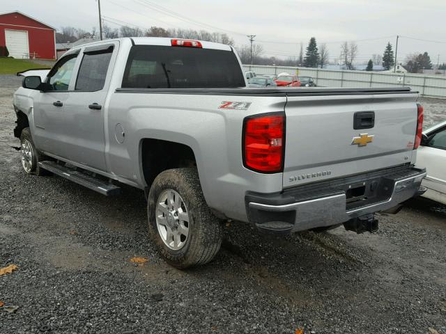 1GC1KVEG8FF108051 - 2015 CHEVROLET SILVERADO SILVER photo 3