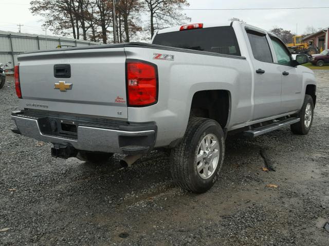 1GC1KVEG8FF108051 - 2015 CHEVROLET SILVERADO SILVER photo 4