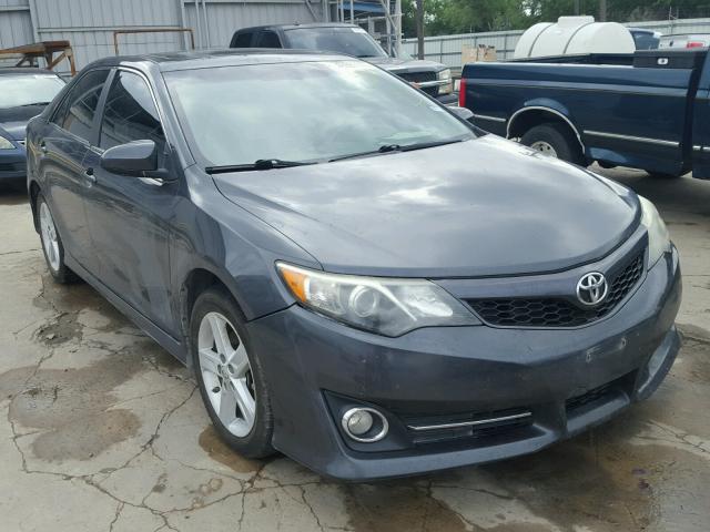 4T1BF1FK9CU614964 - 2012 TOYOTA CAMRY BASE CHARCOAL photo 1