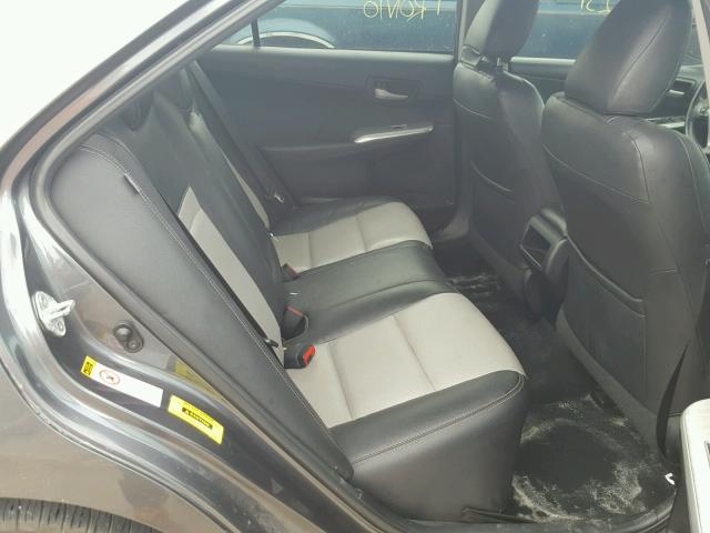 4T1BF1FK9CU614964 - 2012 TOYOTA CAMRY BASE CHARCOAL photo 6