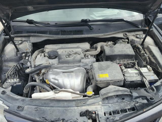 4T1BF1FK9CU614964 - 2012 TOYOTA CAMRY BASE CHARCOAL photo 7