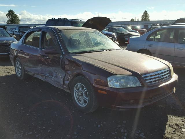 KNAGD126515036052 - 2001 KIA OPTIMA MAG MAROON photo 1