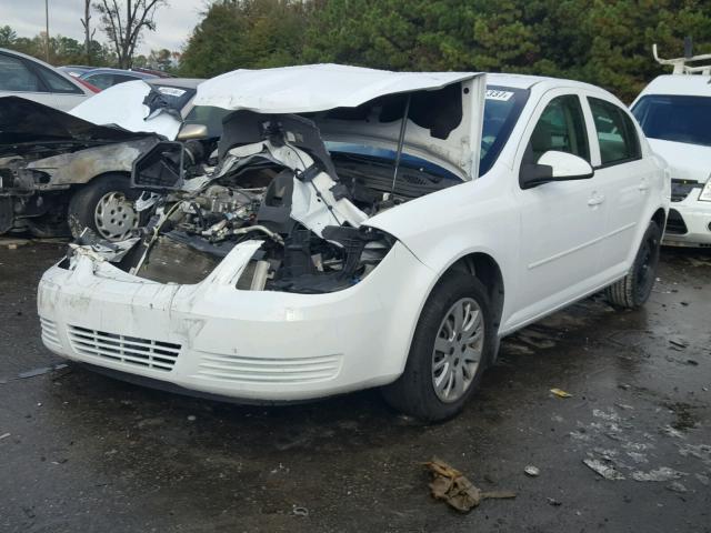 1G1AD5F54A7158870 - 2010 CHEVROLET COBALT 1LT WHITE photo 2