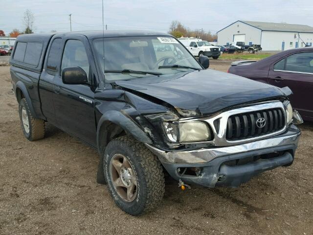 5TEWN72N23Z231807 - 2003 TOYOTA TACOMA XTR BLACK photo 1