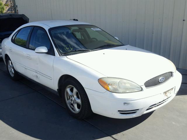 1FAFP53U24G138420 - 2004 FORD TAURUS SE WHITE photo 1