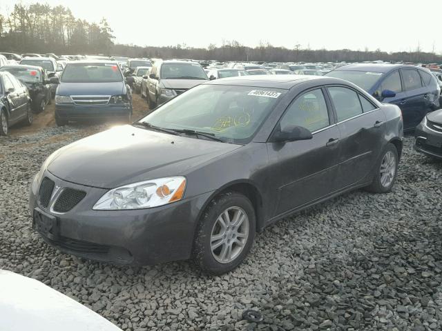 1G2ZG528154123734 - 2005 PONTIAC G6 GRAY photo 2