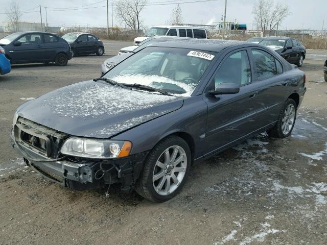 YV1RH592762521063 - 2006 VOLVO S60 2.5T CHARCOAL photo 2