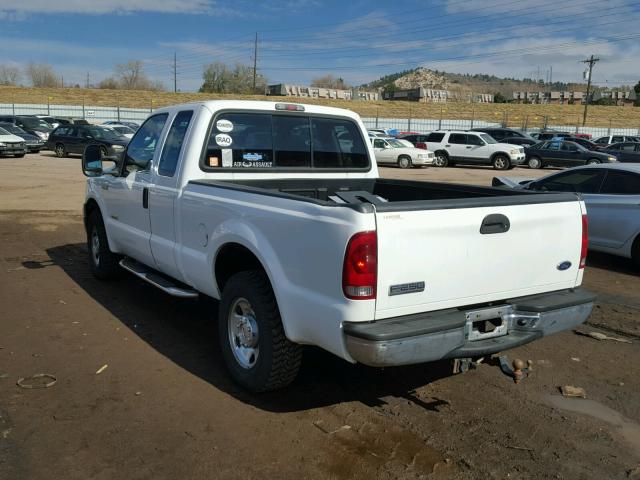 1FTSX20P26ED40792 - 2006 FORD F250 SUPER WHITE photo 3