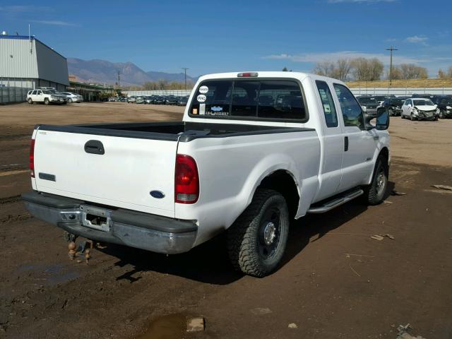 1FTSX20P26ED40792 - 2006 FORD F250 SUPER WHITE photo 4