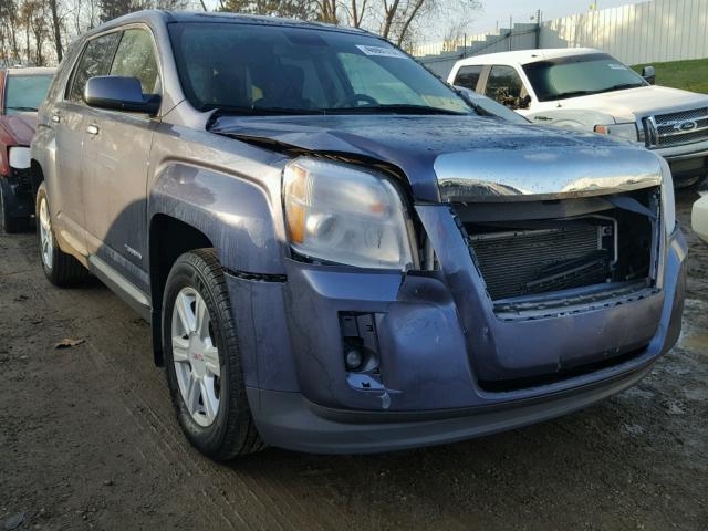 2GKALMEK8E6303933 - 2014 GMC TERRAIN SL BLUE photo 1